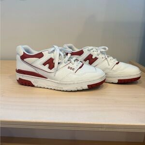 New Balance 550 Brick Red size 8.5